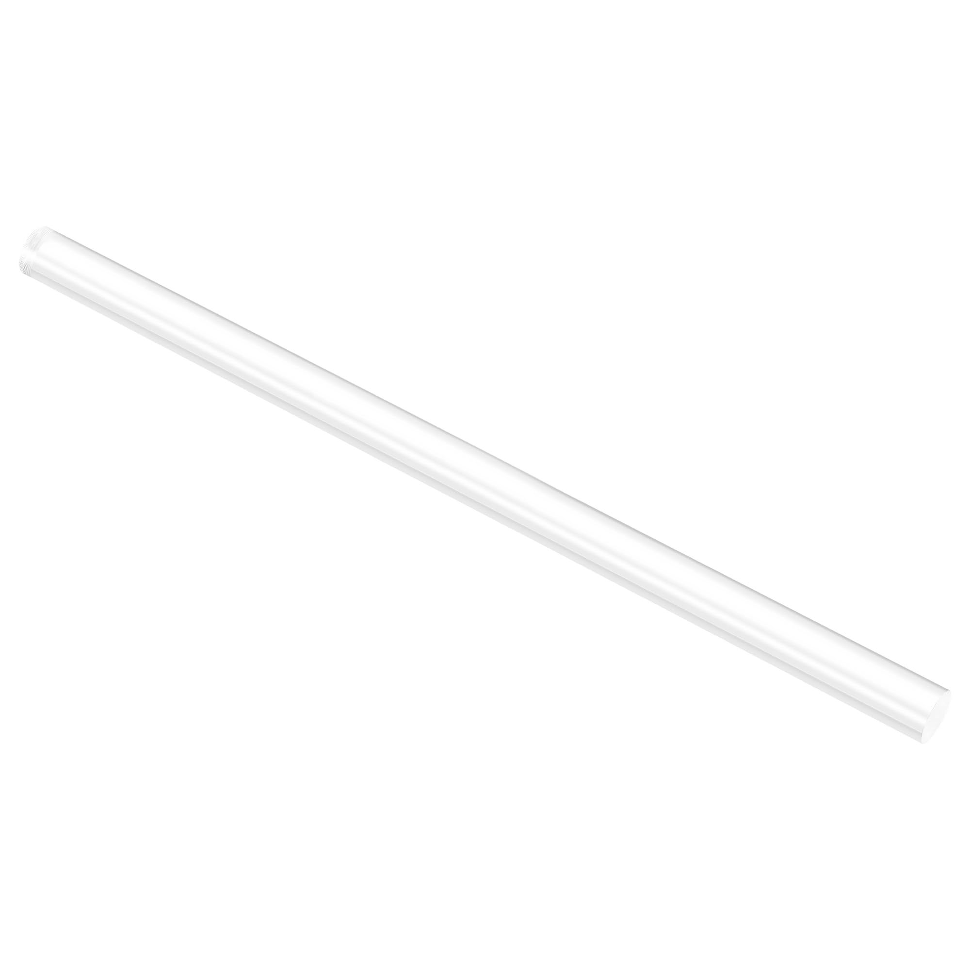 Clear Acrylic Rods - 2 Pack, 3/4" Diameter -5