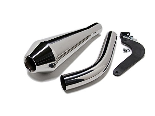 SR400 ショートメガホンマフラー　2% ペイトン　オフィシャル　カフェ　ボバ SR400 ショートメガホンマフラー 2% ペイトン オフィシャル