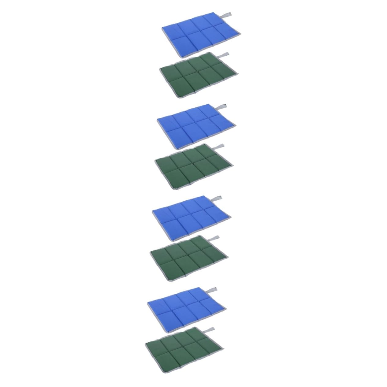 ifundom Cojín A Prueba De Humedad Asientos Almohadillas Almohadilla del Asiento Exterior Cojines para Acampar Almohadilla para Silla De Camping Algodón Perlado 2 Piezas X 4