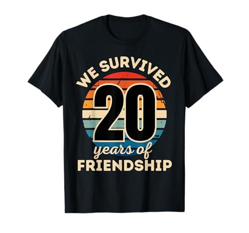 Celebrating 20 YEARS OF FRIENDSHIP Funny Group Matching T-Shirt
