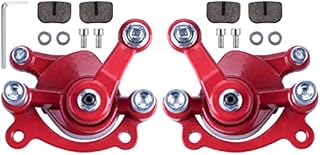 MWMNUN front Rear Disc Brake Caliper with Brake Pads Compatible with Motovox MBX10 MBX11 Mini Dirt Bike MM-B80-BR 80CC 2.5HP Moto Classic Mini Bike 47cc 49cc Pocket Bike Stand Up Goped Scooter