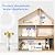Waterdrop Mega Spin Down Sediment Filter, Reusable Whole House Water Filter System, Backwash Sediment Water Filter Double System 100 Micron+5 Micron PP Filter, BPA Free, 1" MNPT + 3/4" FNPT