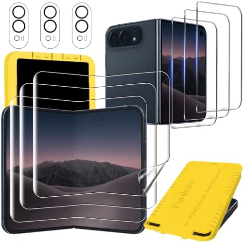 Ferilinso Inner Screen Protector for iPhone Duo, Tempered Glass B...