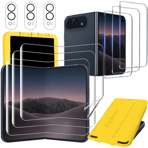 Ferilinso Inner Screen Protector for iPhone Duo, Tempered Glass Back
