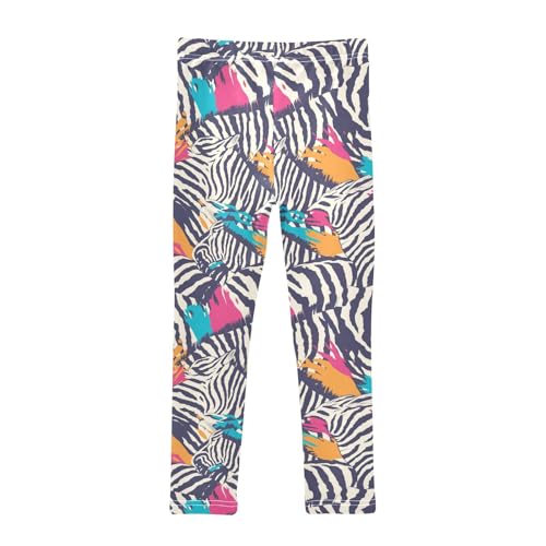 KLL Tigers Animal Animal Print Little Girls Cotton Pants Casual Full Length Workout Pants Running2