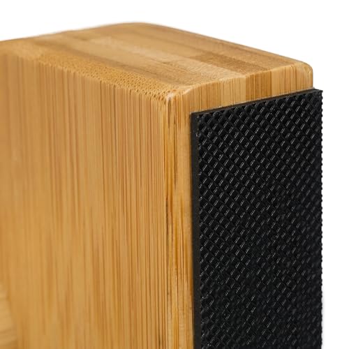 Relaxdays opdruksteunen, set van 2, push-up bars, bamboe, HxBxD 10 x 12 x 36 cm, push-up handles, handstand, natuur - Afbeelding 6