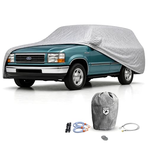 Car Covers Weatherproof Max SUV Cover & Warranty Compatible with Ford 1991-2001…