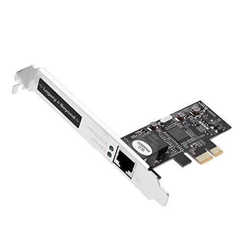 Siig Single 2.5G 4-Speed Multi-Gigabit Ethernet Pcie Network Card, Pcie 2.0 X1 To Rj-45, 2.5Gbase-T, Nbase-T, 2500/1000/100/10Mbps, Realtek Rtl8125 Chipset, Dual-Profile Brackets (Lb-Ge0611-S1) #TOP9