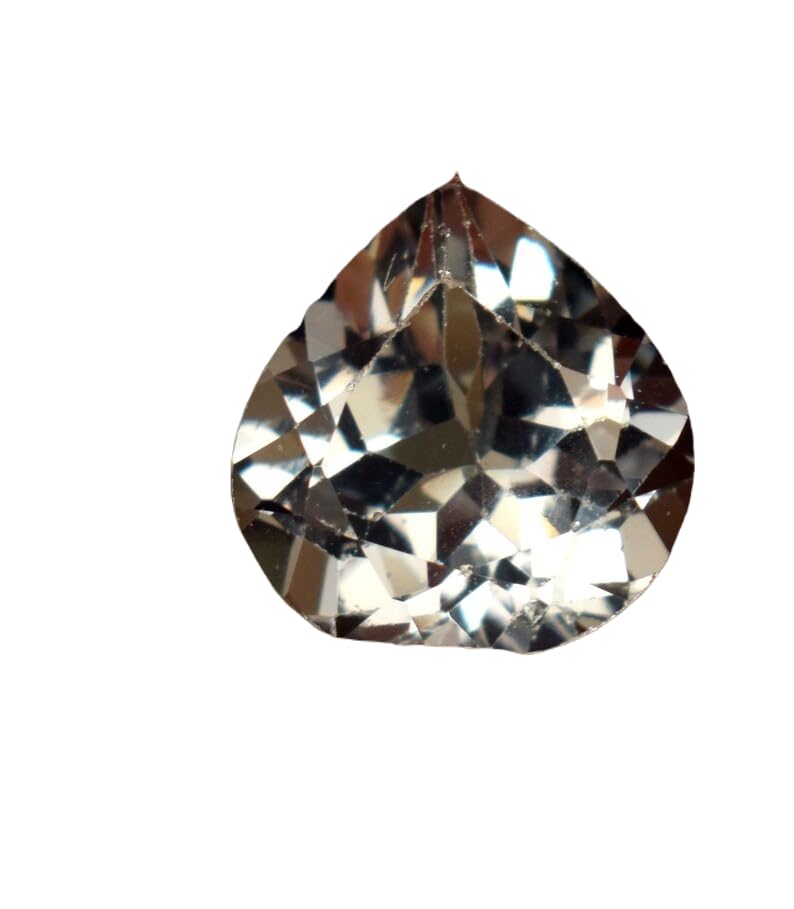Aigue-marine naturelle pour bague pendentif collier bricolage 11mm