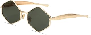 Y2k Sunglasses for Women and Men, Retro Narrow Rhombus Sunnies Selora