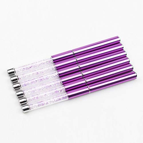 6-teiliges Set Nagelkunst-Pinsel-Werkzeug für professionelle Nageldesigner, Zeichenstifte für Hand-Maniküre – Bild 4
