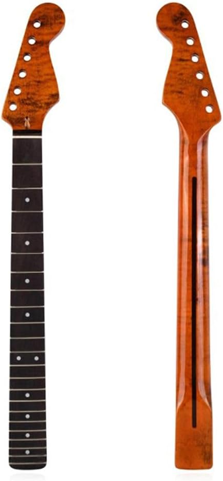 E-Gitarrenhalsersatz 22 Bünde Gitarrenhals kompatibel TL ST Tele Back Center Line Style Ersatzteile E-Gitarre