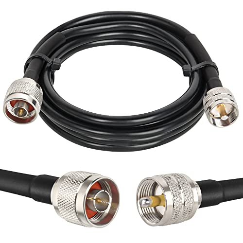 XRDS -RF N IX - PL259 UHF 6tB[g N^Cv - UHFP[u ᑹ RG8X P[u (50I[)  Wp[ Aei/LANfoCX/WiFi//P[up