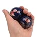 BRABUD 1.85'' Chinese Baoding Balls Healthy Massage Handballs Exercise Stress Balls with Chimes Carved Dragon & Phoenix Pattern Collection BS150(L, Blue)