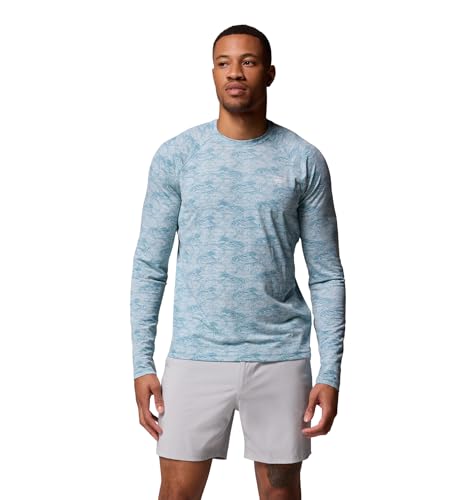 Columbia PFG Uncharted haut manches longues respirant et anti-UV bleu XXL