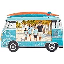 Beachcombers Resin Blue Surf Bus Picture Frame