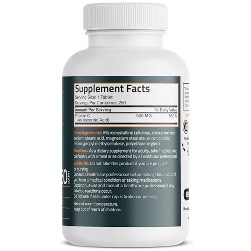 image for Bronson Vitamin C 500 MG Supports a Healthy Immune System & Antioxidan