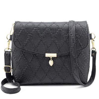 Small black bag with long strap Clearance