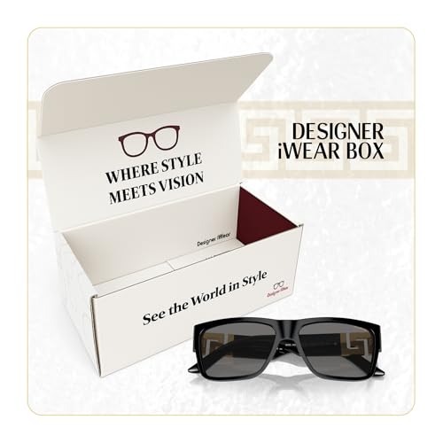 Versace VE4296 Square Polarized Sunglasses Bundle for Men Women, Black/Grey - image 6
