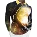männer Casual Fashion Turndown Half Zipper Bunte Digitaldruck Langarmbluse 3209il fitnessstudio Bandit b-4003 karohemd Kapuze gehasst, verdammt, vergöttert ii. Retro-Kragen schnürung, Yoga f