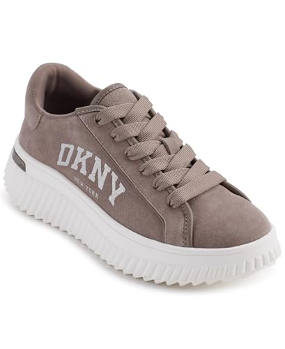 DKNY Women's Larissa Lace Up Platform Sneaker