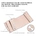 UPIQNG 4Pcs Elastic Bandages Wrap Hand Compression Roll Sports Supplies Training with Extra Metal Clips for Leg Arm Ankle,Beige (10cmx4.5m)