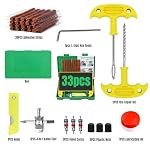 Tire Repair Kit, 33Pcs Heavy Duty Tire Plug Kit with 20Pcs Repair Plug - Image 2