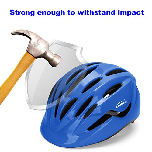 Kamugo Bike Helmet Kids Toddler, Girls And Boys Bike Helmet Adjustable Helmet For Age 2-8 Years Old, Multi-Sport Helmet For Cycling Skateboard Skating Scooter Helmet(Blue) #TOP4