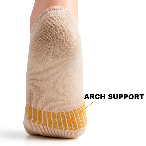 Image of Gonii Womens No Show Socks Athletic Ankle Socks Cushioned Running Low Cut
