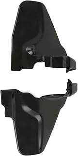 Protección Caídas 1 Par De Cubiertas Cromadas para Marco De Motor De Motocicleta, Funda De Protección Lateral para Motor De Moto para H&Onda Goldwing GL1800 2012 2013 2014 2015 (Color : Negro)