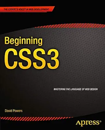 Beginning CSS3 1st ed. Edition book cover