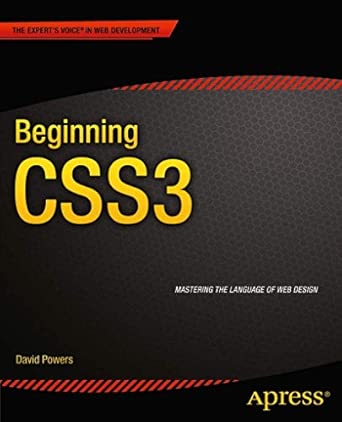 Beginning CSS3 book cover