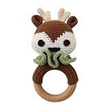RK-HYTQWR mordedor de bebé Juguetes de Madera Seguros Coche
