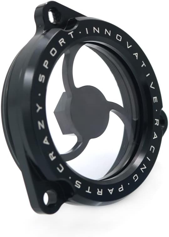 crazy sport Starter Idle Gear Cover Compatible With SUZUKI DRZ400 400E 400S DRZ400E DRZ400S DRZ400SM 400 2000-2025 ATV LTR450 LTZ400 Quadsport Motorcycle Dirt Bike Crankcase Cap(Starter Cover black)