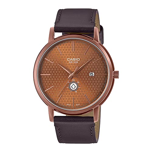 Casio Reloj Análogico-Digital para Mujeres de Cuarzo japonés con Correa en Cuero A2054