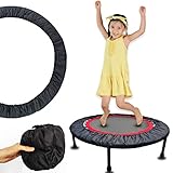 トランポリンカバー 6本脚 91cm/92cm/101cm/102cmトランポリン 専用 交換用 厚くする 丈夫な 600Dオックスフォード布生地 3層素材 厚くする 破れにくい 丈夫(ブラック,91cm/92cm)