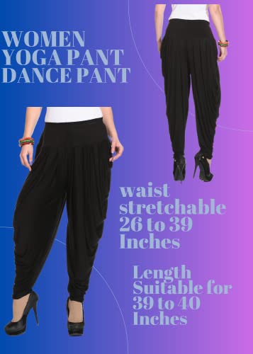 Legis Viscose Relaxed Yoga Fitness Active and Dance Wear Dhoti Pants for Women2