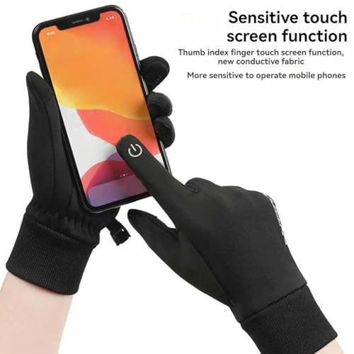 Guantes calefactables recargables impermeables con función mitón cortavientos 7