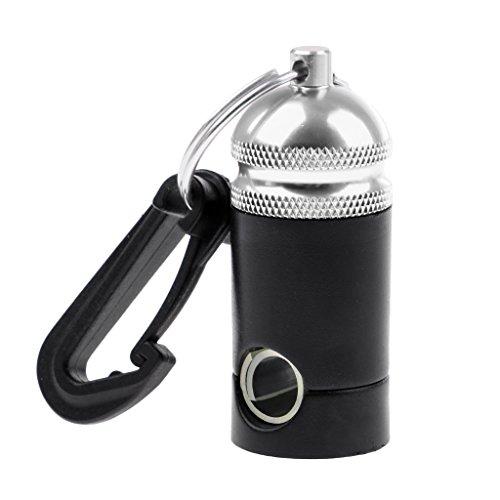 SGerste Universal-Reglerhalter aus Aluminium, rostfrei, für Oktopus-Schlauchhalter, Halterung und Clip für Tauchen, Schnorcheln, Taucher, silberfarben / Schwarz, silber