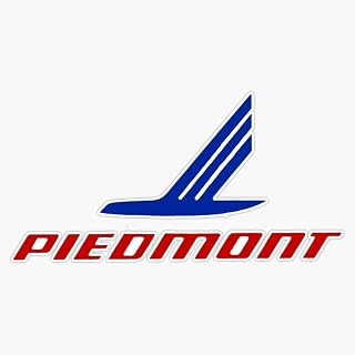 Piedmont Airlines Window Bumper Sticker Decal 5"