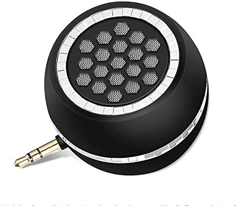 YUIPHINT Mini Portable Speaker Compatible for iPhone/Android Phones/iPad Tablet/Computer/iPod, 3W Mobile Phone Speaker Line-in Speaker with Clear Bass 3.5mm Aux Audio Interface