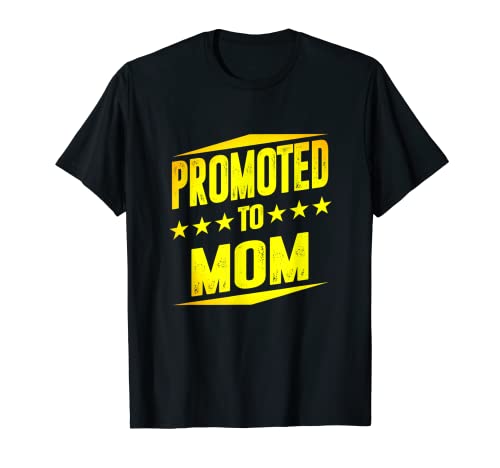 Promocionado a mamá camisa Camiseta