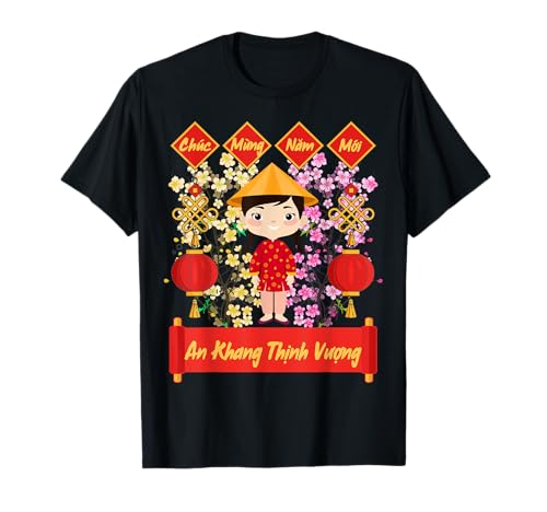 Decoraciones de Año Nuevo Vietnamita | Tet 2024 Chuc Mung Nam Moi Camiseta