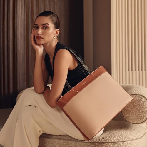 Image of Miraggio Meadow 15 Inch Laptop Tote Bag | Office Tote Bag For Women | Big Totes For Work & Travel With Functional Pockets