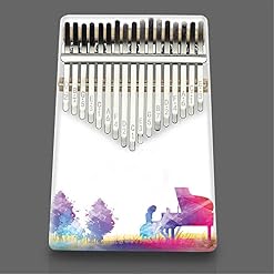 Hearda Kalimba 17 clés Instrument de Musique, Portable Pouce Piano Africain Marimba Style Rock 3D Kalimba Cadeau Kit… - Les Beatles, Paul McCartney, John Lennon, RIngo Starr, George Harrison Hearda Kalimba 17 clés Instrument de Musique, Portable Pouce Piano Africain Marimba Style Rock 3D Kalimba Cadeau Kit… – Image 2