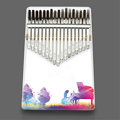 Hearda Kalimba 17 clés Instrument de Musique, Portable Pouce Piano Africain Marimba Style Rock 3D Kalimba Cadeau Kit… - Les Beatles, Paul McCartney, John Lennon, RIngo Starr, George Harrison Hearda Kalimba 17 clés Instrument de Musique, Portable Pouce Piano Africain Marimba Style Rock 3D Kalimba Cadeau Kit… – Image 3