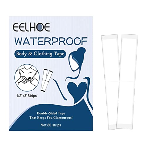 Fita de Moda para Mulheres Dupla Face - Decote Adesivos Fixos | Fita de lingerie forte e transparent