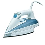 2 ans Braun TS 725A Dampfbügeleisen claroblau, Blanco 2400W