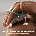 Frida Baby Grooming Kit | Baby Essentials Gift Set Includes Finger Brush with Storage Stand, Hair Brush with Case, Styling Hair Comb, Easy Grip Nail Scissors with Nail File and Case - Image 4