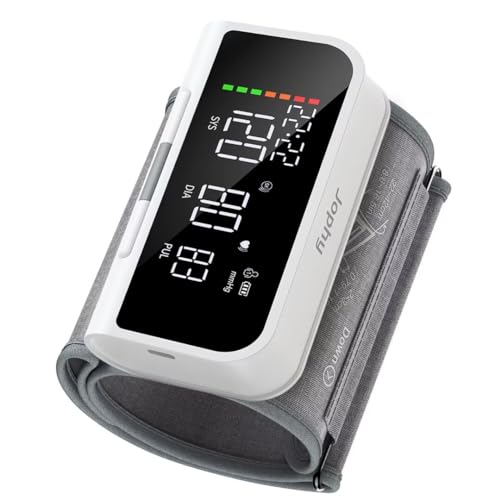Blood Pressure Monitors for Home Use, Automatic Upper Arm Blood Pressure Monitor with Adjustment Cuff(8.6-16.5inch), Blood Pressure Machine with Backlit LED Display, 2x120 Memory and Guest Mode